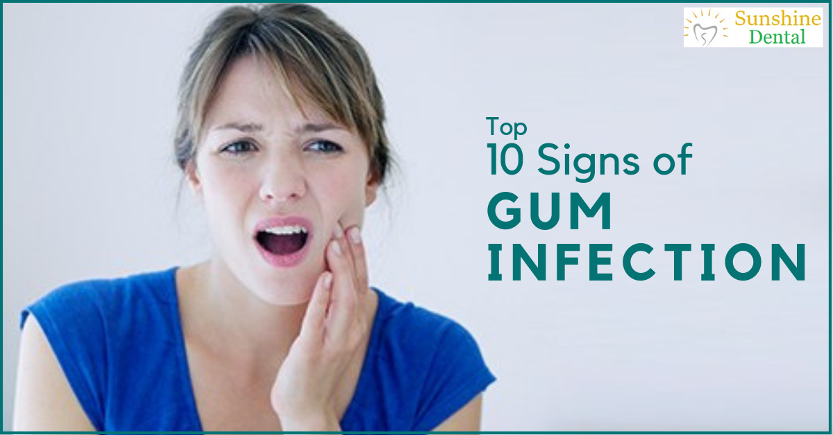 Signs of Gum Infection - gum care treatment in bangalore
